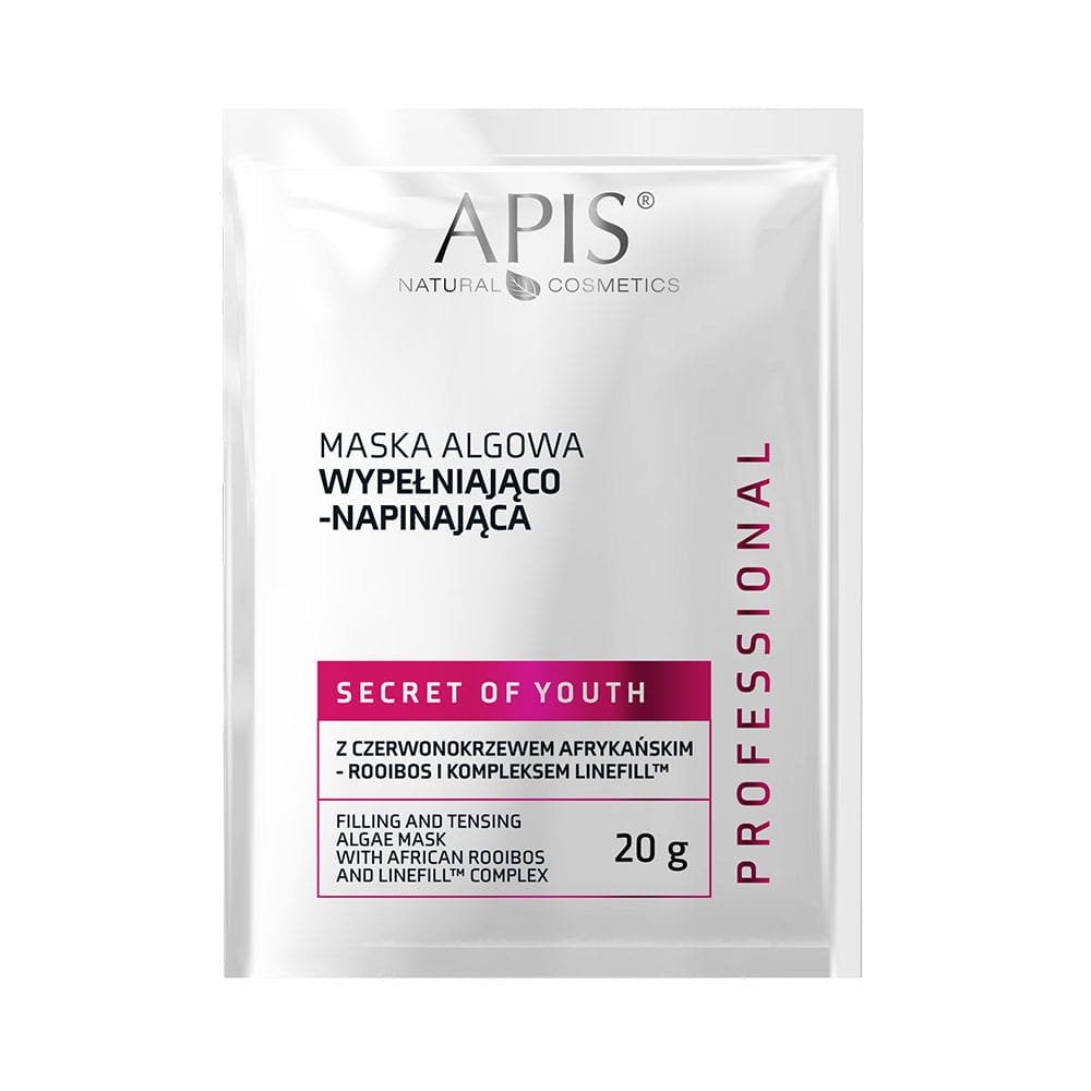 Apis APIS Sekret Młodości Maska algowa wypełniająco-napinająca 20g — Składniki i ocena