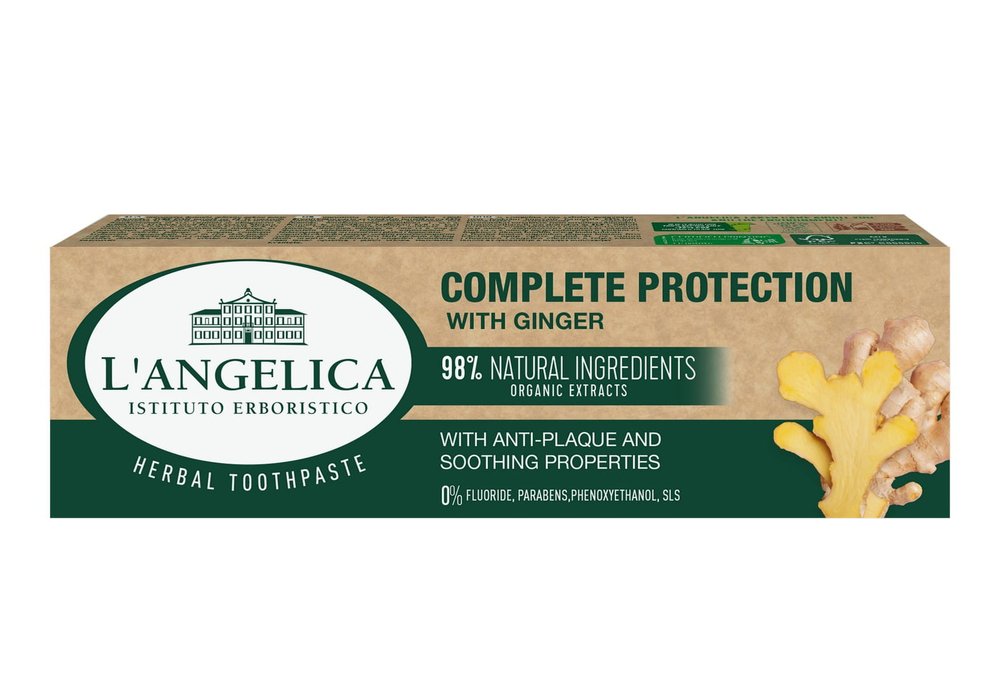 L'angelica L'angelica Pełna Ochrona z Imbirem, pasta do zębów 75ml