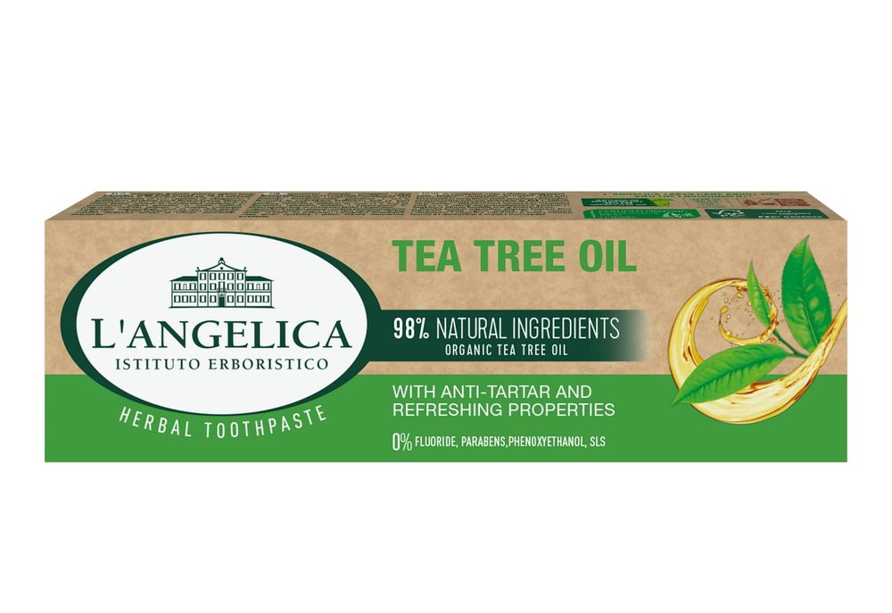L'angelica L'Angelica naturalna pasta Olej Herbaciany 75ml — Składniki i ocena