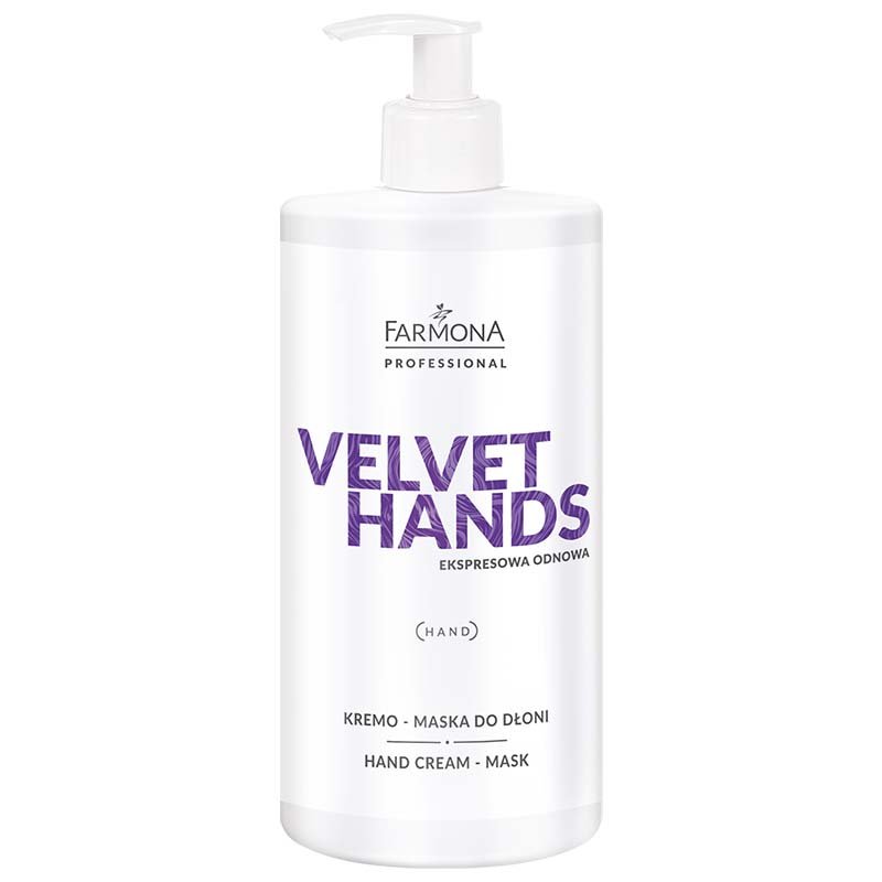 Farmona Farmona VELVET HANDS Kremo-maska do dłoni 500ml — Składniki i ocena