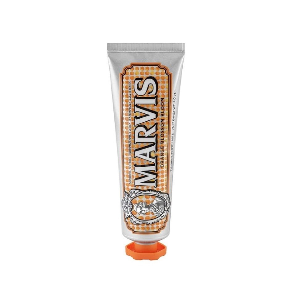 MARVIS Marvis Orange Blossom Bloom Pasta do zębów o smaku mięty i gorzkiej pomarańczy 75 ml — Składniki i ocena