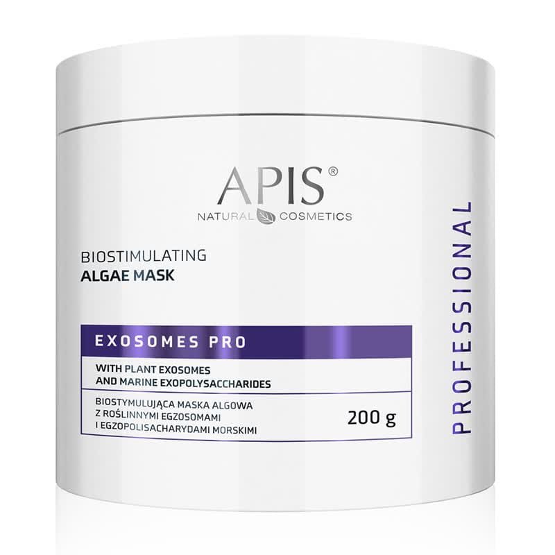 Apis Apis EXOSOMES PRO Biostymulująca maska algowa z roślinnymi egzosomami 200g — Składniki i ocena