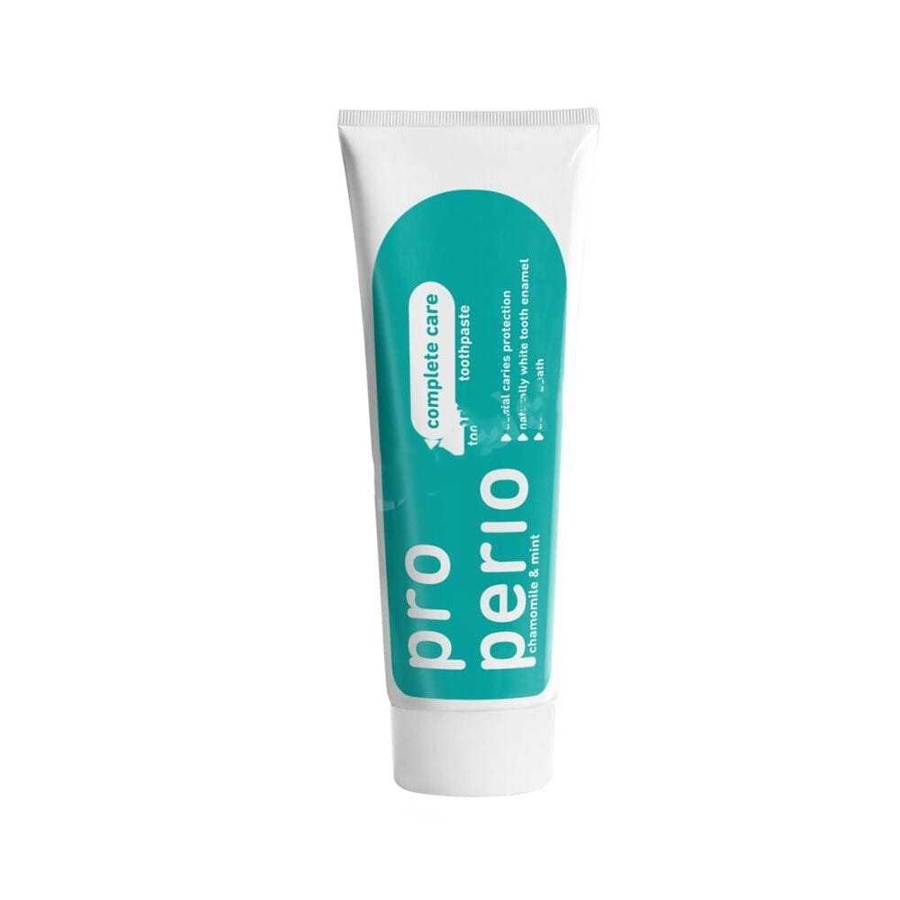 Biała Perła Biała Perła PRO PERIO Complete Care Pasta do zębów z rumiankiem i miętą 125 ml — Składniki i ocena