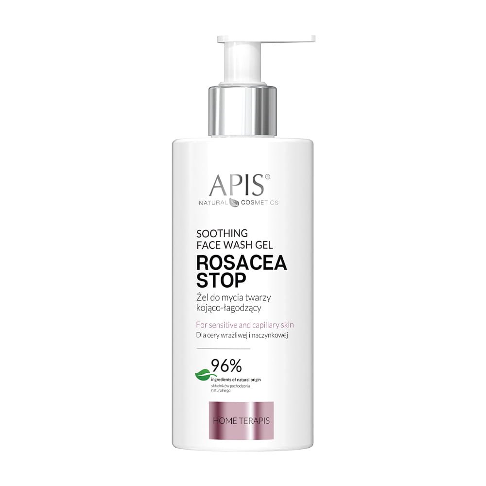 Apis Apis ROSACEA-STOP Kojąco-łagodzący żel do mycia twarzy 300ml