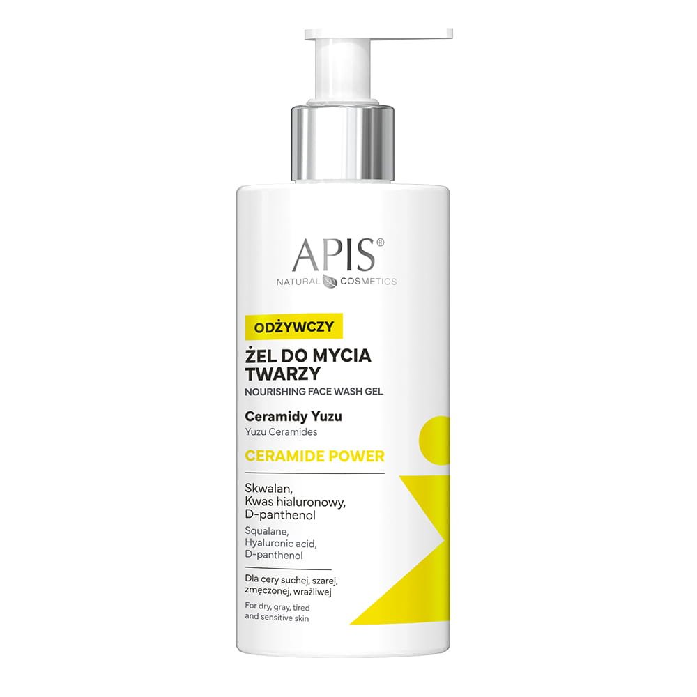 Apis Apis CERAMIDE POWER Odżywczy żel do mycia twarzy 300ml
