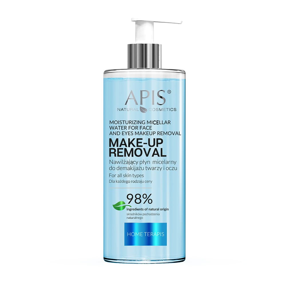 Apis Apis HOME TERAPIS Nawilżający płyn micelarny do demakijażu twarzy i oczu  500 ml