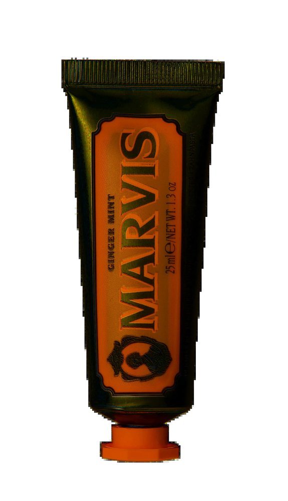 MARVIS MARVIS Ginger Mint fluorowana pasta do zębów, 25 ml — Składniki i ocena