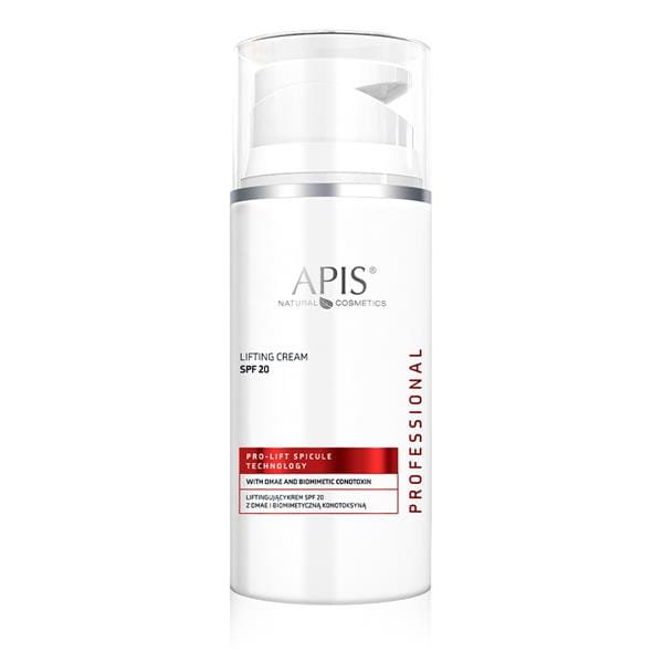 Apis Apis PRO-LIFT SPICULE TECHNOLOGY Liftingujący krem z DMAE i biomimetyczną konotoksyną SPF 20  100 ml