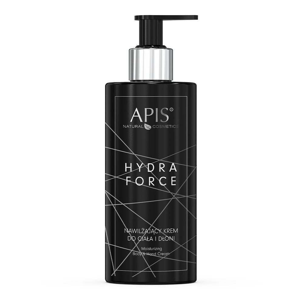 Apis APIS HYDRA FORCE Nawilżający krem do ciała i dłoni  300 ml — Składniki i ocena