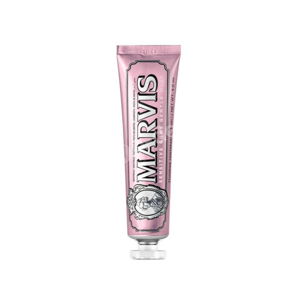 MARVIS Marvis Sensitive Gums Gentle Mint Pasta do zębów na wrażliwe dziąsła 75 ml — Składniki i ocena