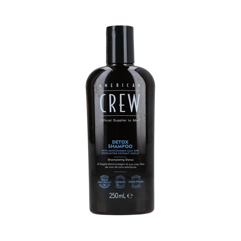 American Crew American Crew Detox Szampon oczyszczający z peelingiem, 250ml — Składniki i ocena