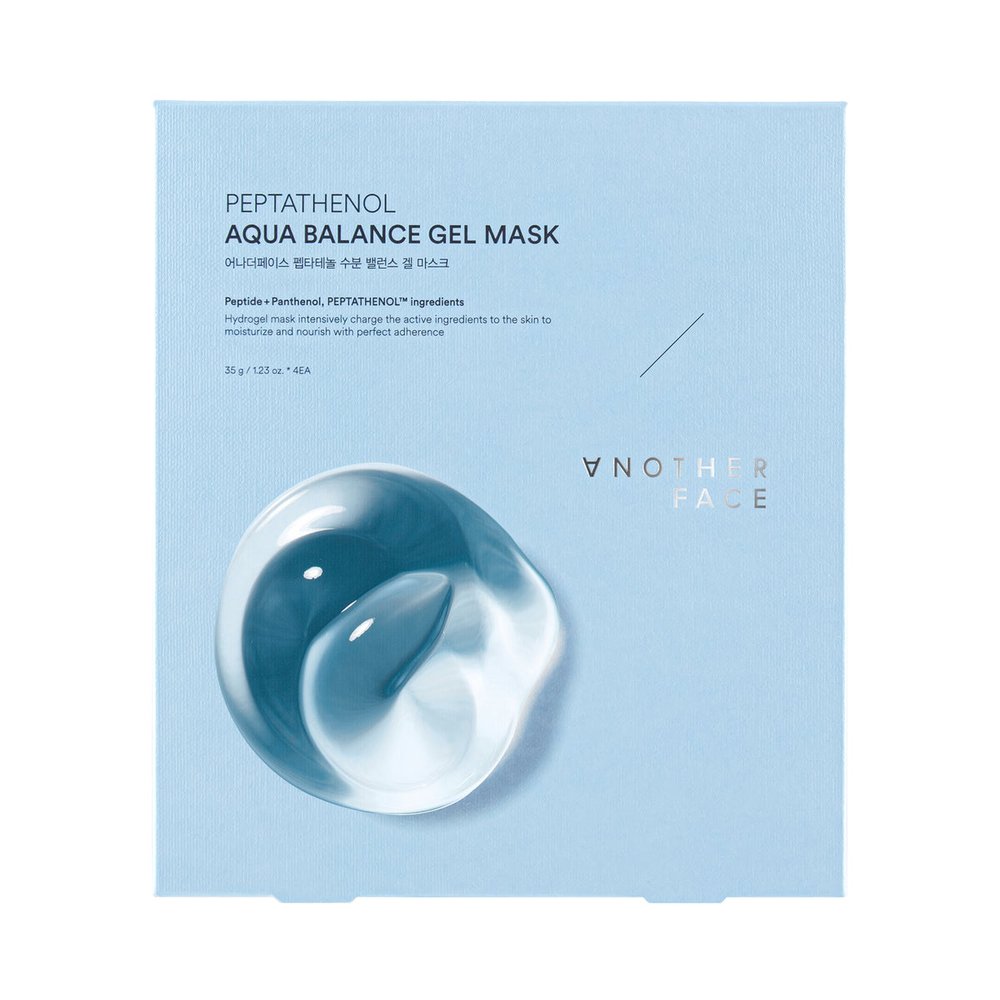ANOTHER FACE ANOTHER FACE - Peptathenol Aqua Balance Gel Mask - zestaw 4szt — Składniki i ocena