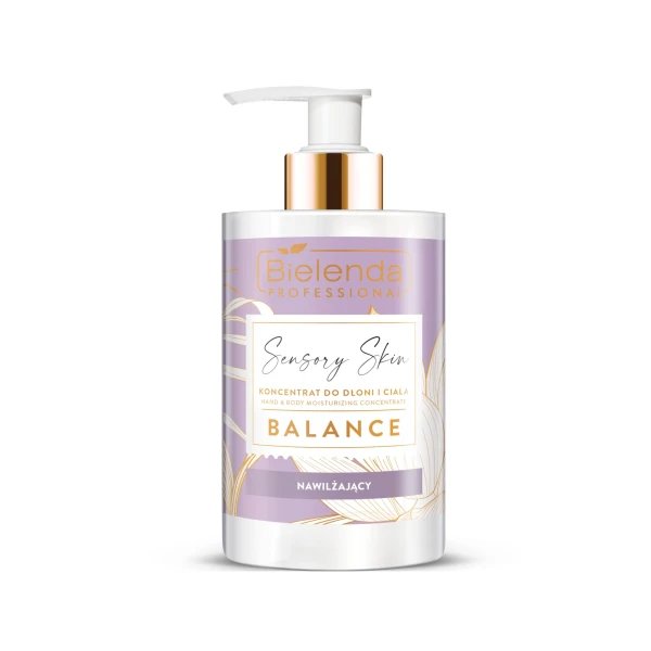 Bielenda Professional Bielenda BALANCE SENSORY SKIN Nawilżający krem do dłoni i ciała, 300ml — Składniki i ocena