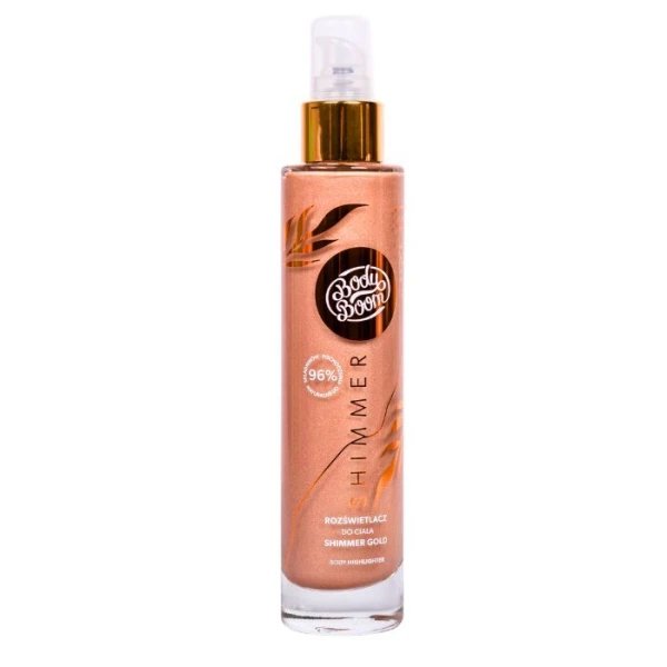 Bielenda BodyBoom Rozświetlacz do ciała Shimmer Gold, 100ml