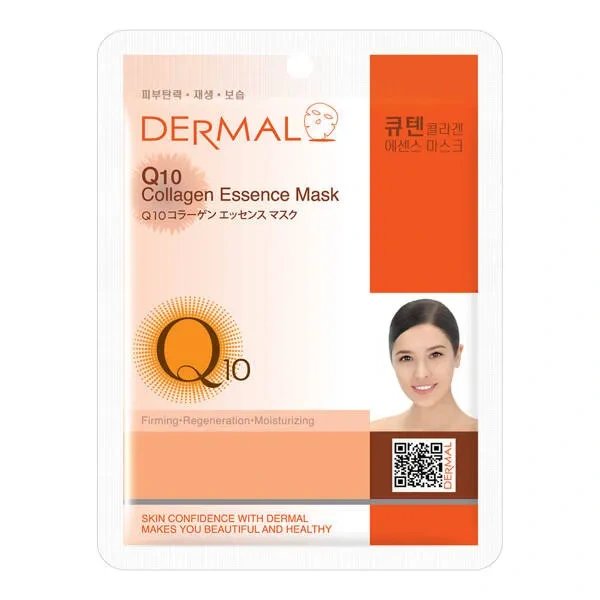 Dermal Dermal Kolagenowa maska w płachcie z koenzymem Q10, 23 ml — Składniki i ocena