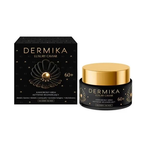 DERMIKA Dermika Luxury Caviar Kawiorowy krem regenerujący 60+ dzień/ noc, 50ml — Składniki i ocena
