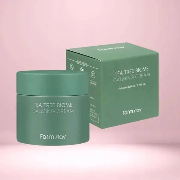 Farmstay FARMSTAY TEA TREE BIOME Kojący krem z ekstraktem z drzewa herbacianego do skóry problematycznej, 80ml — Składniki i ocena
