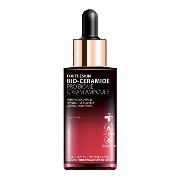 Farmstay FORTHESKIN bio-ceramide Ampułka do twarzy, 50ml — Składniki i ocena