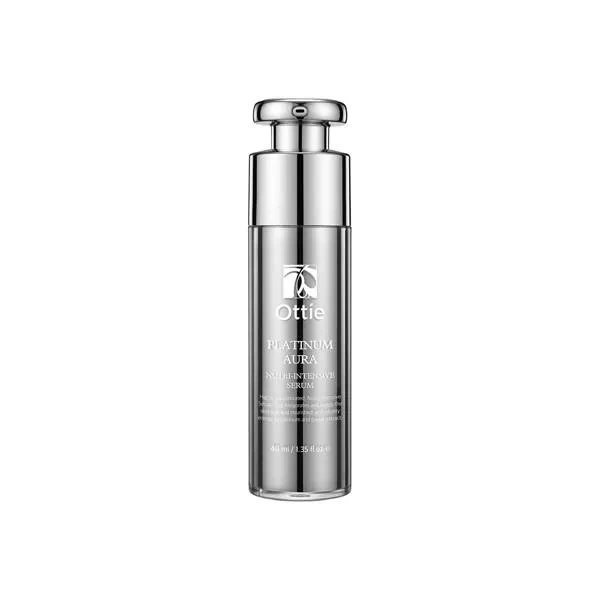 Farmstay OTTIE PLATINUM AURA Przeciwstarzeniowe serum do twarzy z platyną, 40 ml — Składniki i ocena