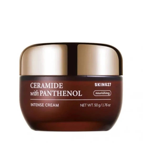 SKIN627 SKIN627 Regenerujący krem do twarzy z ceramidami i panthenolem, 50 g — Składniki i ocena