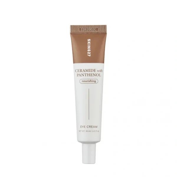 SKIN627 SKIN627 Regenerujący krem pod oczy z ceramidami i pantenolem, 30 ml — Składniki i ocena