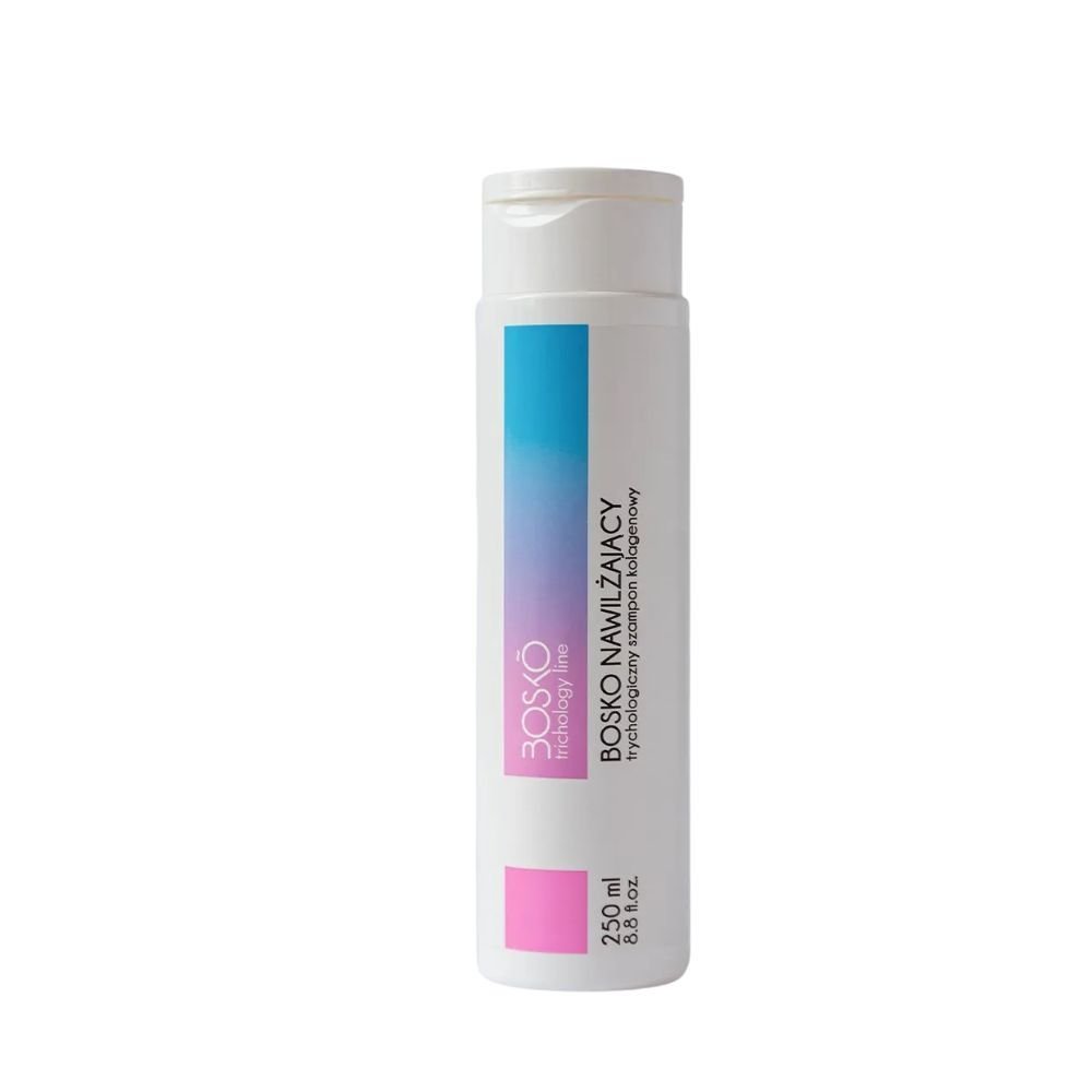 Nieznana Bosko Trichology Line, nawilżający trychologiczny szampon kolagenowy, 250 ml
