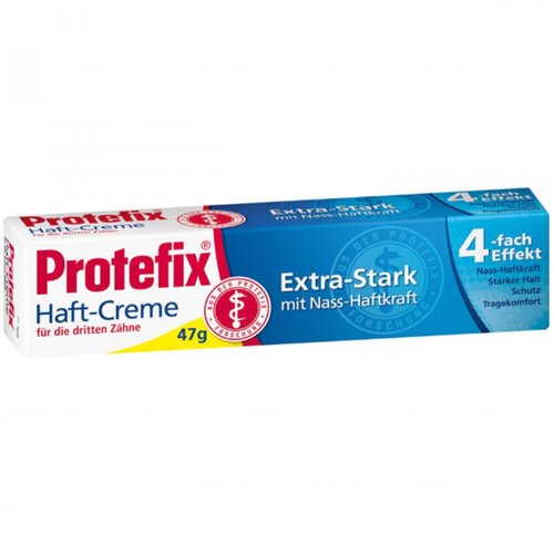 QUEISSER PHARMA GMBH &amp; CO. Protefix Krem mocujący do protez zębowych 47 g — Składniki i ocena