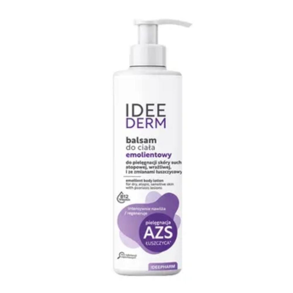 Nieznana Ideepharm Ideederm, balsam,do ciała,emolientowy, 250 ml — Składniki i ocena
