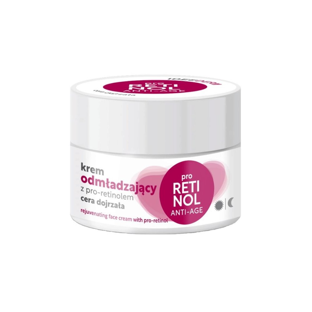 Nieznana Ideepharm Ideederm, krem,odmładzający z pro-retinolem, 50 ml — Składniki i ocena