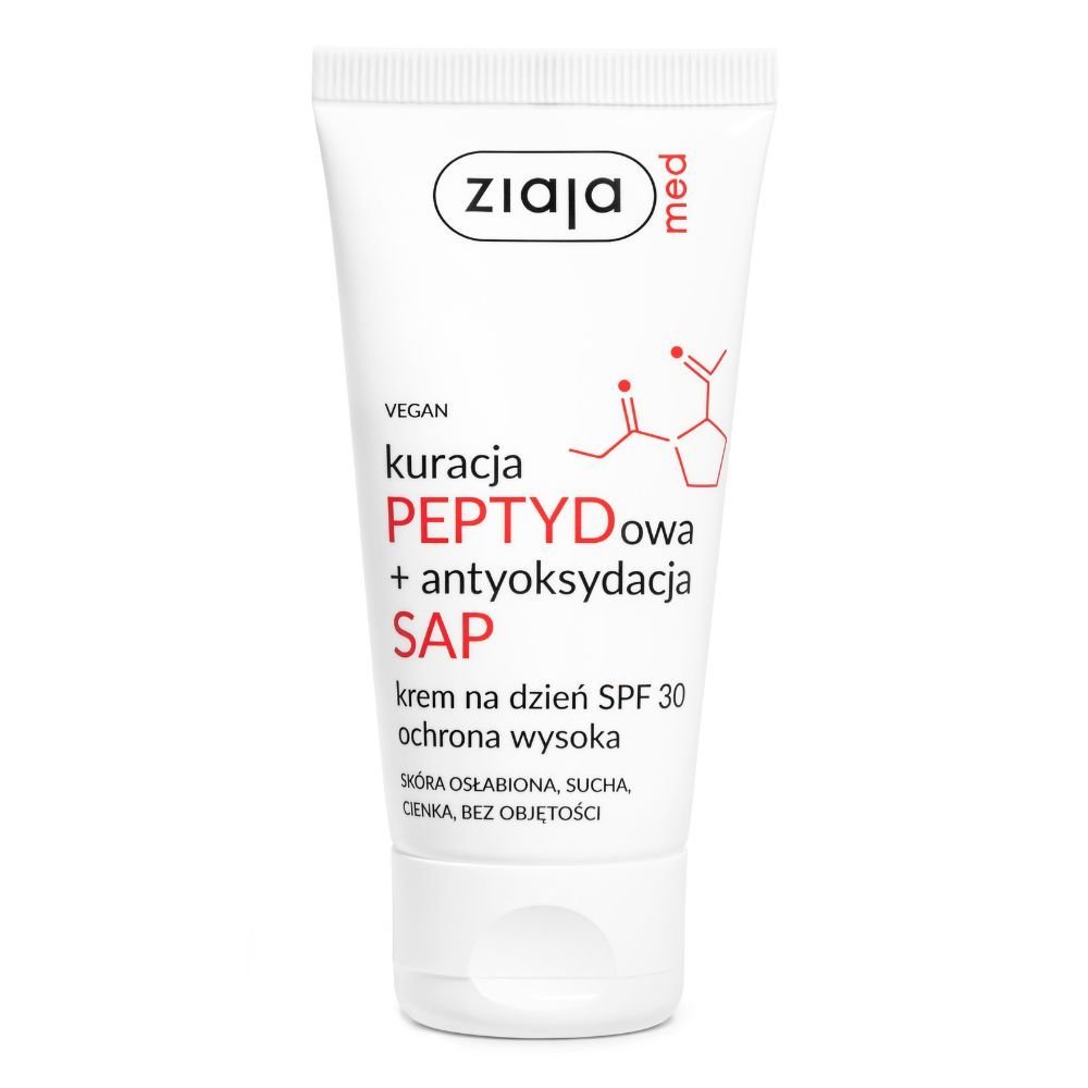 Nieznana Ziaja Med Peptyd.+antyoksyd.SAP, krem, na dzień,SPF 30, 50ml