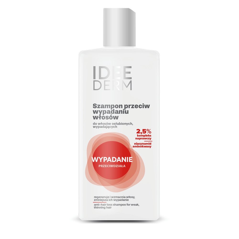 Nieznana Ideepharm Ideederm, szampon, przeciw wypadaniu włosów, 300 ml