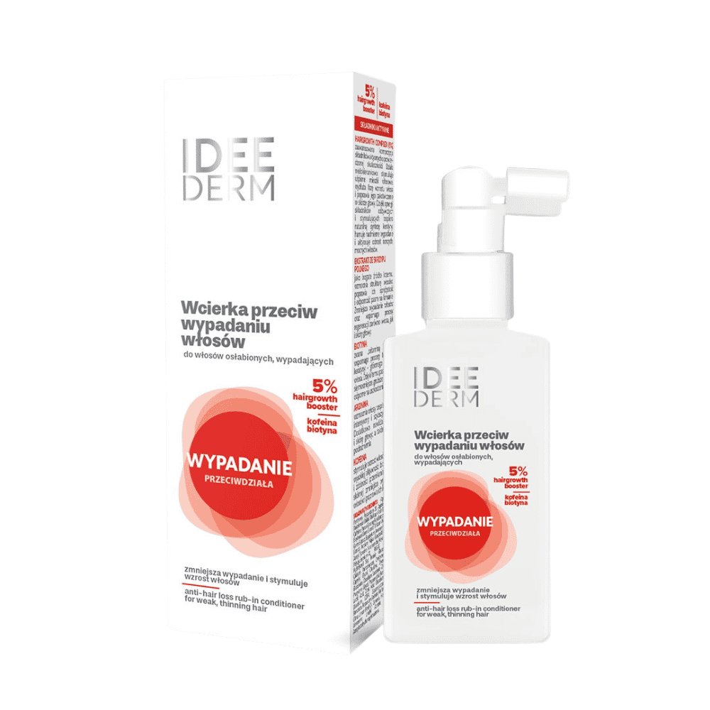 Nieznana Ideepharm Ideederm, wcierka przeciw wypadaniu włosów, 100 ml