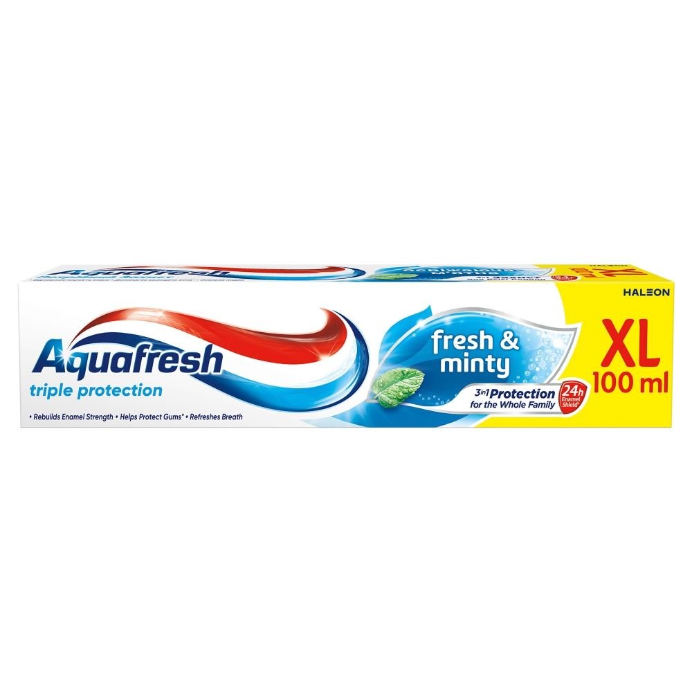 Nieznana Aquafresh Fresh & Minty Triple Protection, pasta do zębów, 100 ml