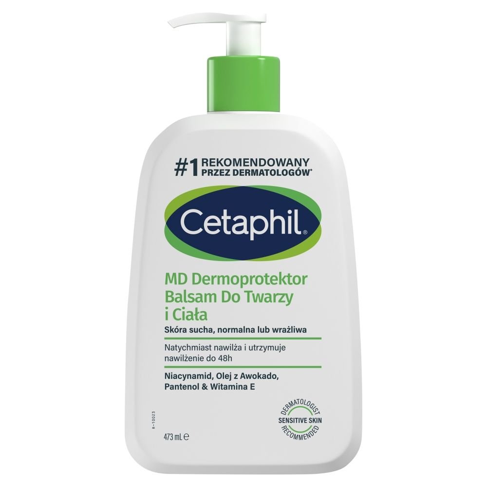 Nieznana Cetaphil MD Dermoprotektor, balsam do twarzy i ciała,473 ml — Składniki i ocena