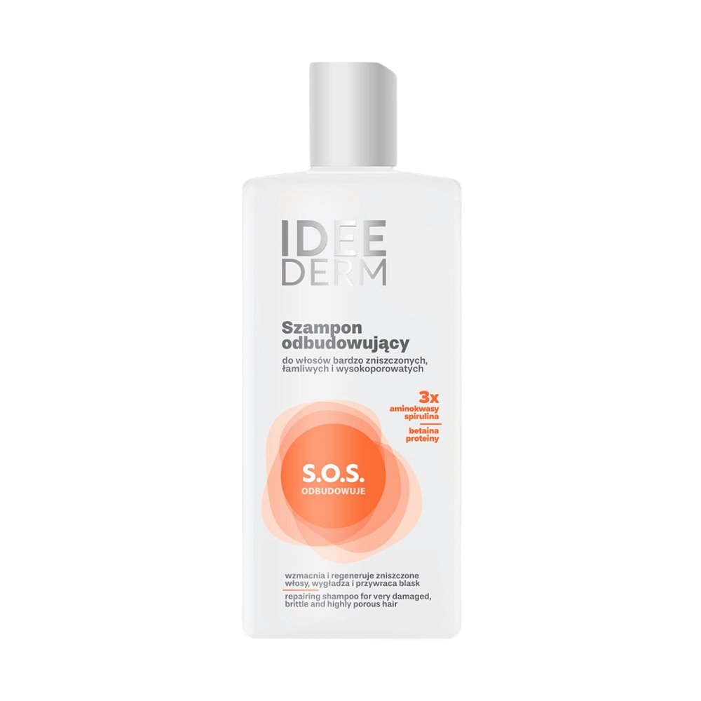 Nieznana Ideepharm Ideederm, szampon, odbudowujący, 300 ml — Składniki i ocena