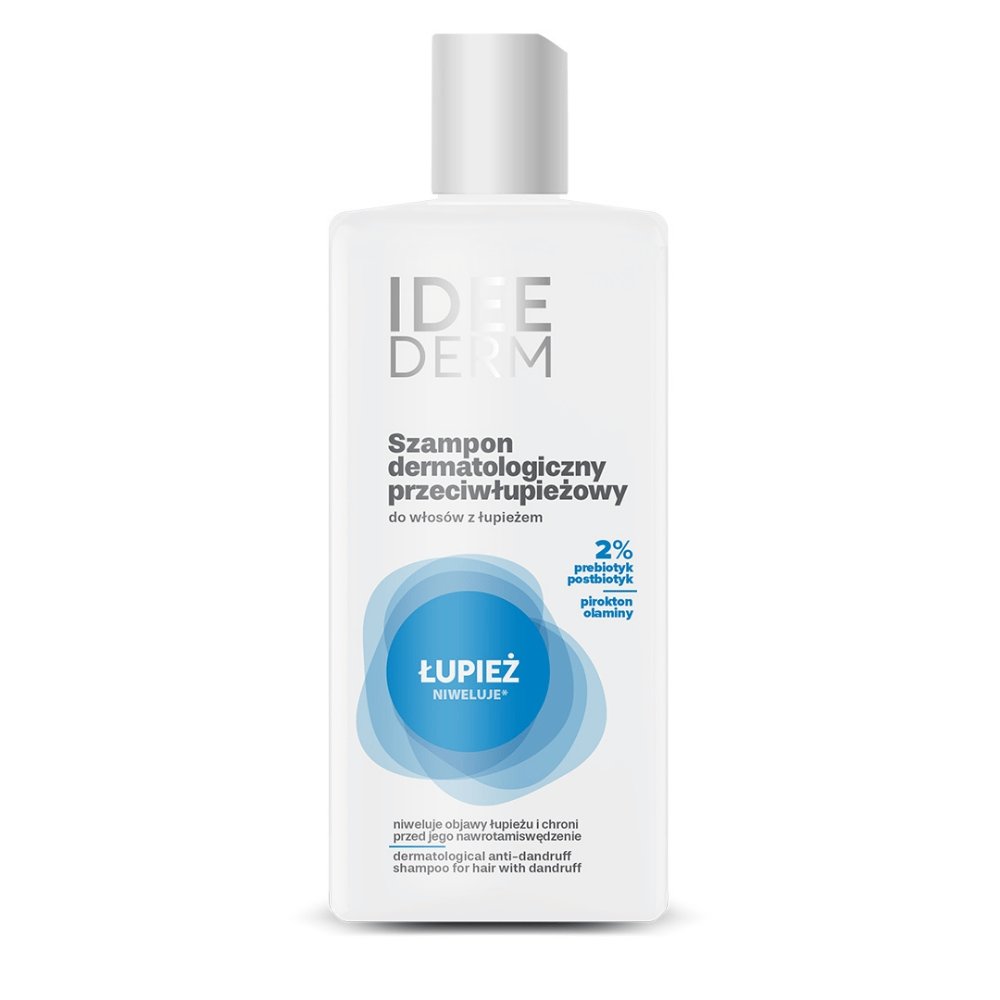 Nieznana Idee Derm, szampon, dermatologiczny, przeciwłupieżowyowy, 300 ml — Składniki i ocena