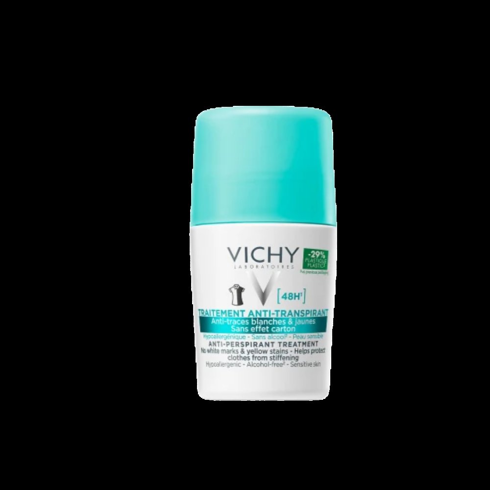 Nieznana Vichy, antyperspirant w kulce, przeciw śladom na ubraniach, 48h, 50 ml