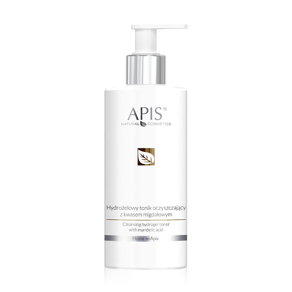 APIS Apis hydrożelowy tonik oczyszczający z kwasem migdałowym 500 ml — Składniki i ocena