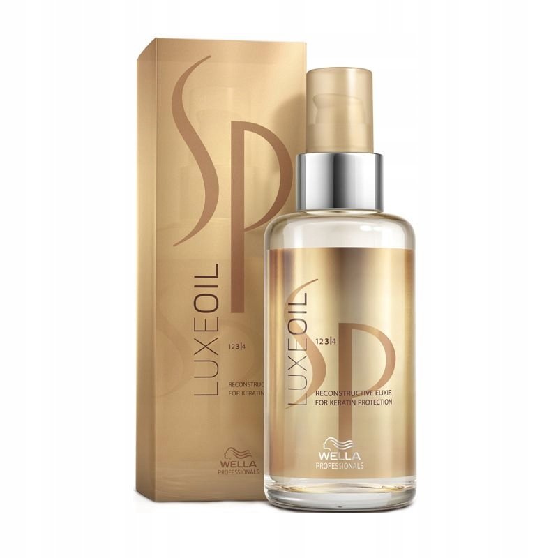 Nieznana SP Luxe Oil - eliksir odbudowujący 100ml — Składniki i ocena