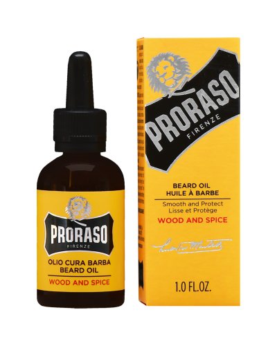 PRORASO Proraso olejek do brody Wood and Spice 30ml — Składniki i ocena