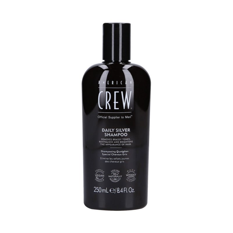 AMERICAN CREW American Crew Daily Silver Szampon do Włosów Siwych 250ml — Składniki i ocena