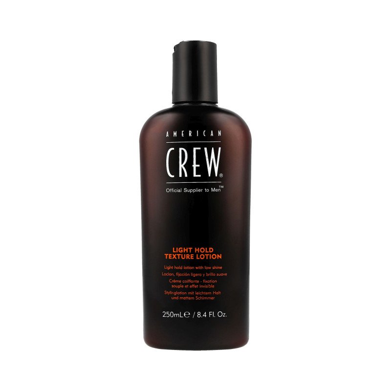 AMERICAN CREW American Crew Classic Light Hold Texture Lotion Żel Lekko Utrwalający Fryzurę 250ml — Składniki i ocena