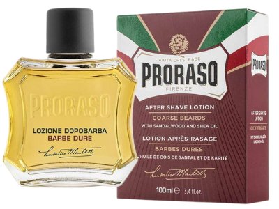 PRORASO Proraso Woda po Goleniu Linia Czerwona Aftershave 100ml — Składniki i ocena