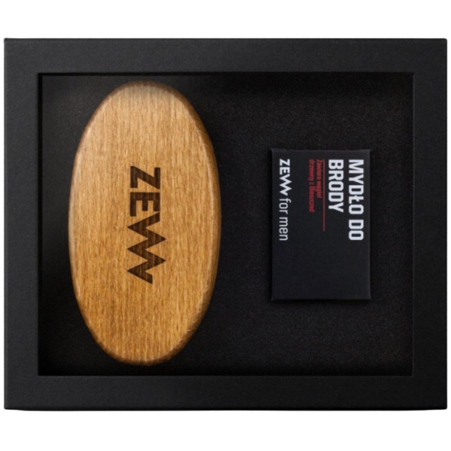 ZEW for Men Zew for Men Pakiet Brodacza Szczotka do Brody + Mydło do Brody — Składniki i ocena