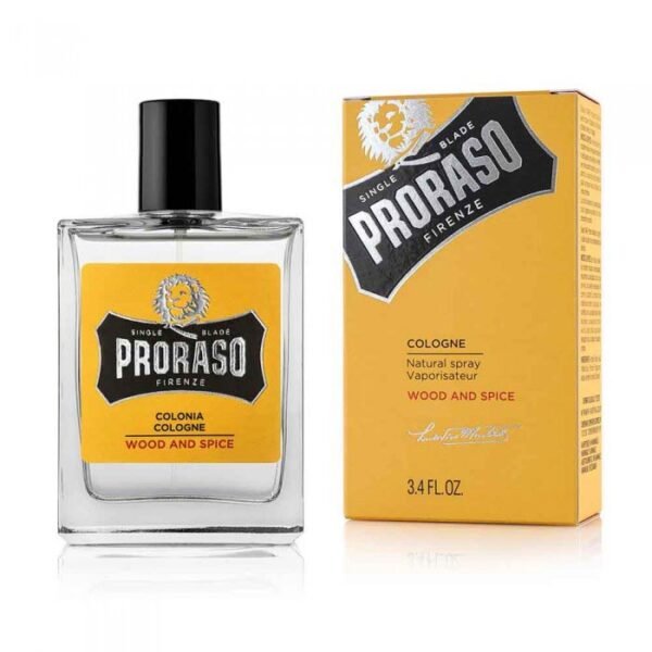 PRORASO Proraso Wood&Spice Woda Kolońska 100 ml Made in Italy — Składniki i ocena