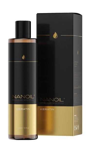 Nanoil Nanoil Micelarny Szampon z Keratyną Keratin Micellar Shampoo 300ml — Składniki i ocena