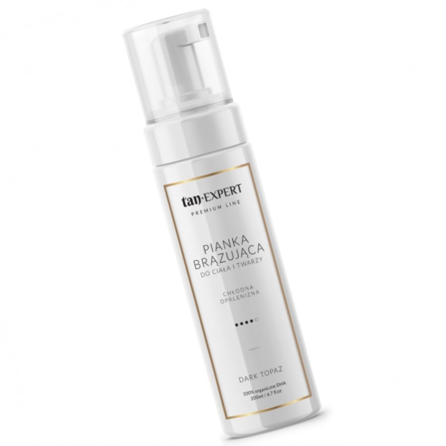 TanExpert TanExpert Dark Topaz Pianka Samoopaląca 200ml — Składniki i ocena