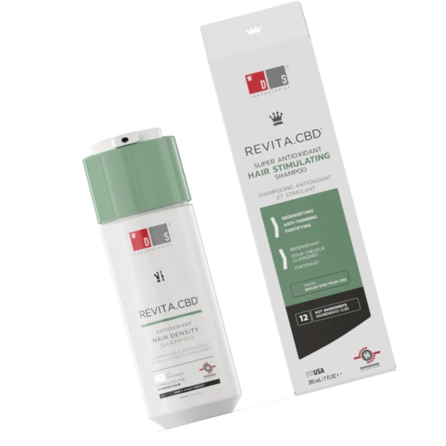 Nieznana Revita CBD Szampon Stymulujący Włosy Antyoksydacyjny 20 Kluczowych Składników 205ml — Składniki i ocena