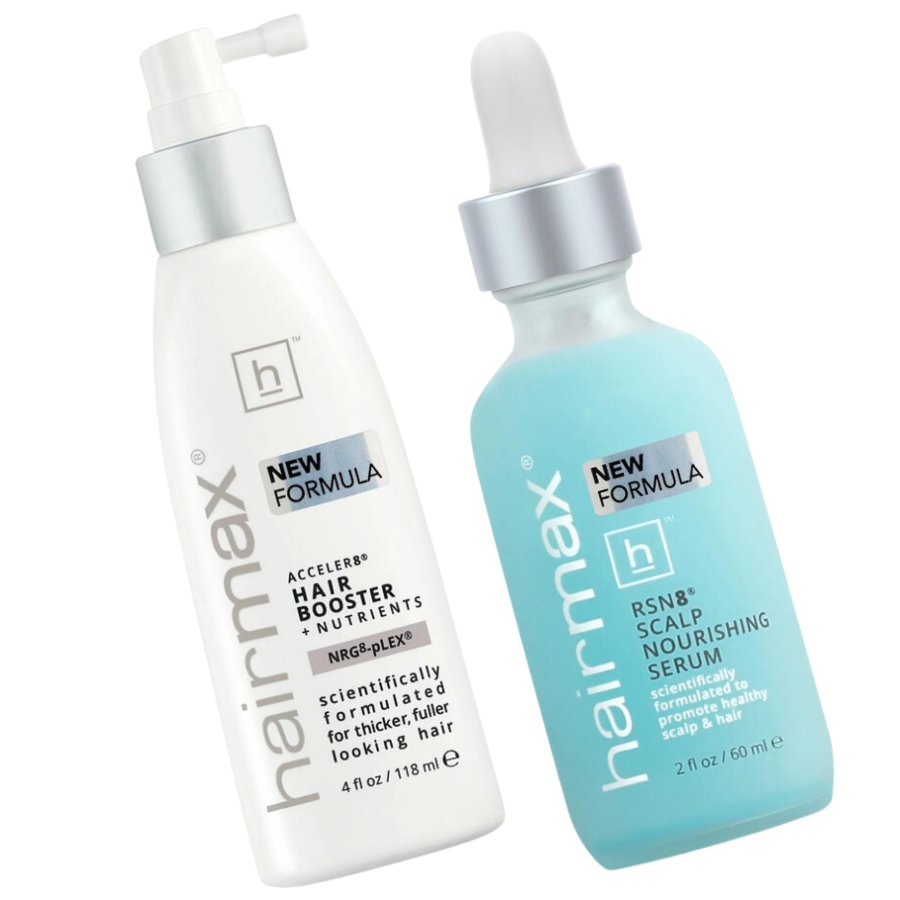 Nieznana Hairmax Zestaw Booster 118ml + Serum Hairmax 60ml — Składniki i ocena