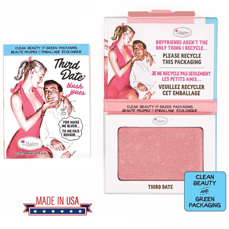the Balm theBalm Blush Third Date Róż do Policzków The Balm Made in USA 6.5g — Składniki i ocena